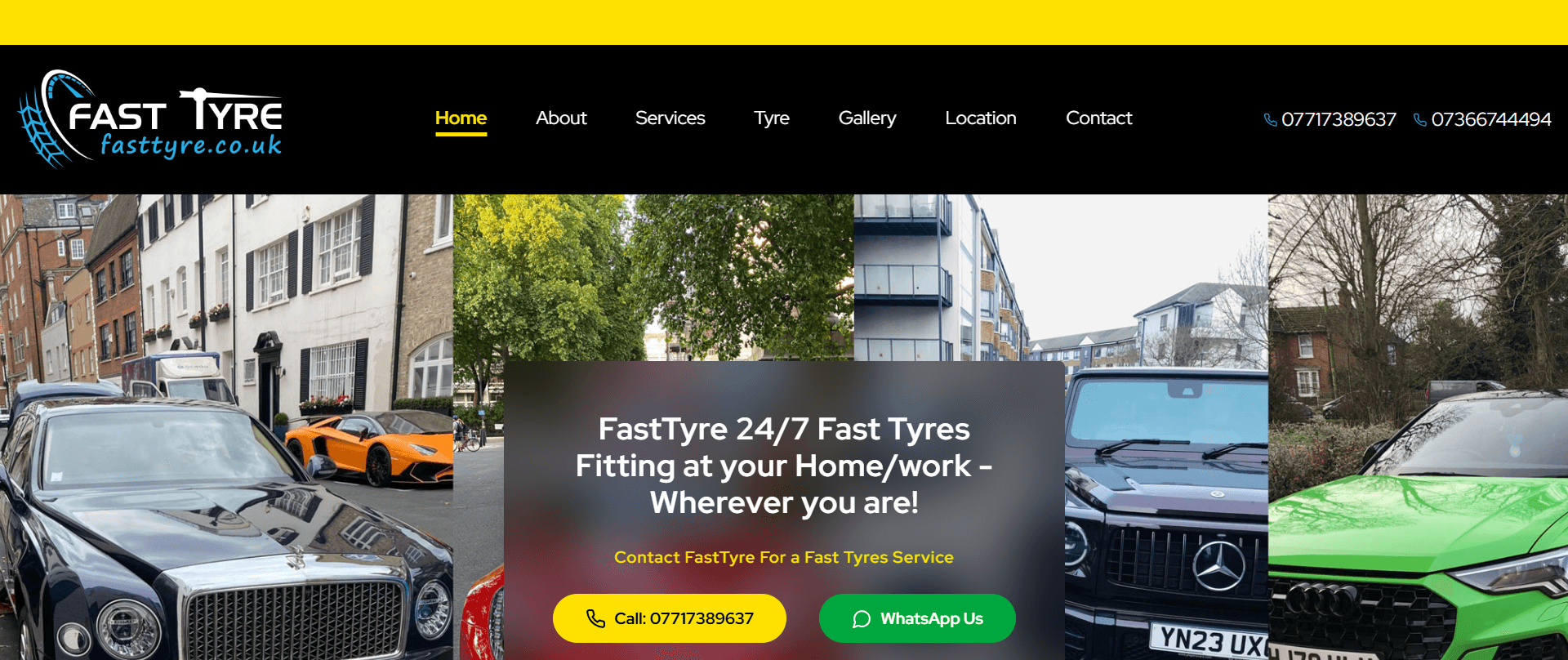FastTyre New App Dev
