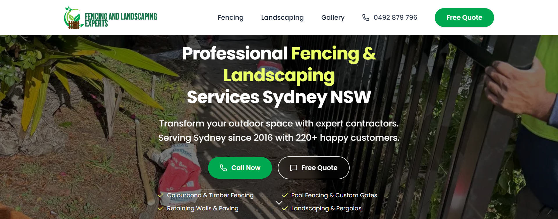 Fencing & Landscaping Australia