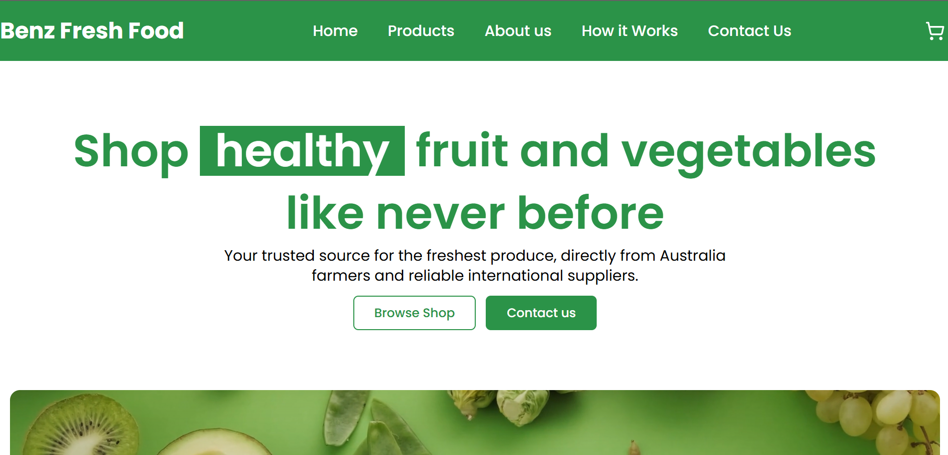 Benz Fresh Food Australia